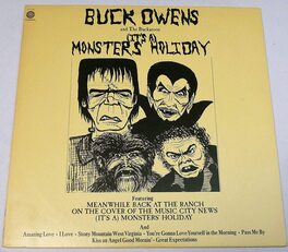 Picture: Cover of Buck Owens' It's A Monsters' Holiday
